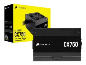 Fuente De Poder Corsair 750w Cx750 (cp-9020279-na) Atx, 80 Plus Bronze, Negro