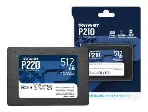 Unidad De Almacenamiento Ssd Sata 2.5 Patriot 512gb P220 (p220s512g25) 550mb/s