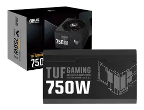 Fuente De Poder Asus 750w (tuf_gaming_750g) Atx | Gold 80 Plus | Tuf Gaming 750g | Full Modular | Negro