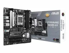 Placa Madre Asus Prime B650m-a Ii-csm (9080-b650m-a Ii Svl) Socket Am5, Ram Ddr5 Buss 7600oc Mhz