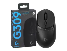 Mouse Inalambrico Logitech G309 Gaming (910-007197) Hasta 25.600 Dpi, Receptor Usb, Bt, Negro