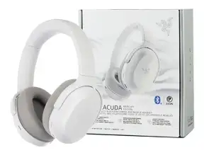 Auricular Razer Barracuda Gaming (rz04-03790200-r3u1) Wireless, Bt, Blanco