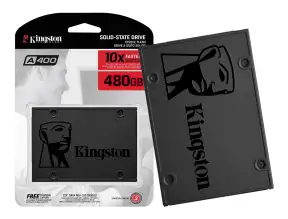 Unidad De Almacenamiento Ssd Sata 2.5 Kingston 480gb A400 (sa400s37/480g) 500mb/s