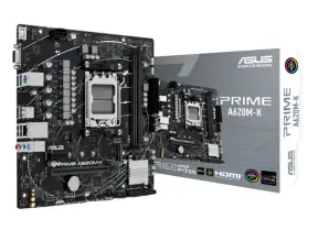 Placa Madre Asus A620m-k Prime (90-prime A620m-k) Socket Am5, Ram Ddr5 Buss 7200oc Mhz