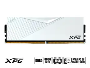 Memoria Ram Xpg Ddr5 16gb Lancer (ax5u6000c3016g-clarwh) 6000mhz, Blanco, Cl30, Rgb