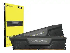 Memoria Ram Corsair Ddr5 32gb (16gbx2) Vengeance (cmk32gx5m2b5200c40) 5200 Mt/s, Negro