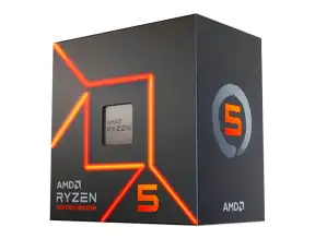 Procesador Amd Ryzen 5 7600 3.8ghz Hasta 5.1ghz 32mb (100-100001015box) Am5, 6 Nucleos, C/ Cooler