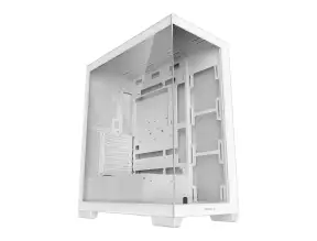 Case Deepcool Gaming Cg580 Wh S/fuente (r-cg580-whnda0-g-1) Paneles De Vidrio Templado, Blanco