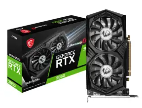 Tarjeta De Video Msi Rtx 3050 Gaming X 6gb Gddr6 (geforce Rtx 3050 Gaming X 6g) Geforce Nvidia 96 Bits, 2 Ventiladores