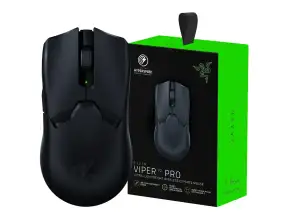 Mouse Inalambrico Razer Viper V2 Pro Gaming (rz01-04390100-r3u1) Hasta 30.000 Dpi, Receptor Usb, 5 Botones, Negro