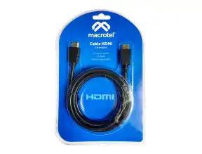 Cable De Puerto Hdmi Macho -- A -- Puerto Hdmi  Macho, Macrotel, 1.8 Metros (mv-2310)