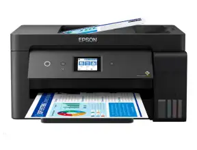 Impresora Epson Multifuncional Ecotank L14150, 4 En Uno C/ Tanque, Imprime Escanea Fotocopia Fax Inalambrico, Usb, Ethernet (c11ch96301)