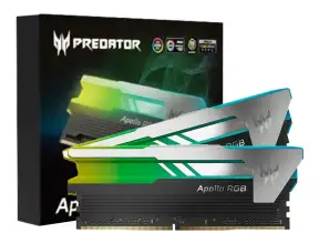 Memoria Ram Acer Ddr4 16gb (8gbx2) Predator Apolo (bl.9bwwr.226) 3200 Mhz, Rgb