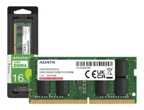 Memoria Para Laptop Sodimm Adata Ddr4 16gb (ad4s320016g22-sgn) 3200 Mhz, Verde