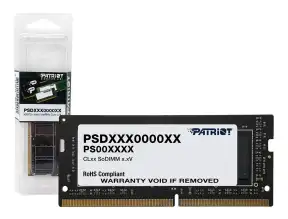 Memoria Sodimm Patriot Signature Line Ddr4 8gb Frecuencia 3200 Mhz, Para Laptop (psd48g320081s)