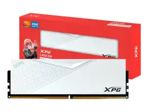 Memoria Ram Xpg Ddr5 8gb Lancer (ax5u5200c388g-clawh) 5200 Mt/s, Blanco, Cl38