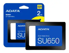 Unidad De Almacenamiento Ssd Sata 2.5 Adata 2tb Su650 (advasu650ss-2tt-r) 520mb/s