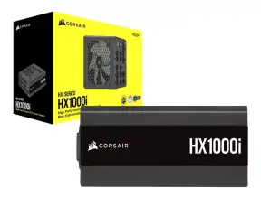 Fuente De Poder Corsair 1000w Hx1000i (cp-9020259-na) Atx, 80 Plus Platinum, Modular, Negro