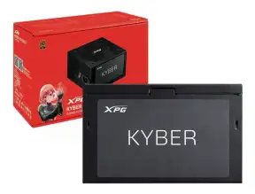 Fuente De Poder Xpg 850w Kyber (kyber850g-bkcus) Atx, 80 Plus Gold, No Modular, Negro