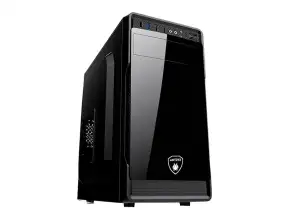 Case Antryx Elegant 530m Fuente 350w (ac-e530m-350cp) 1 Ventilador, Negro