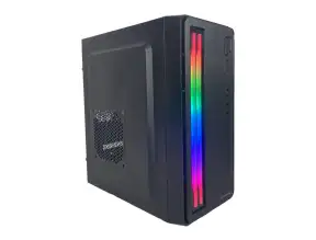 Case Dataone Orion Star 508 Fuente 600w (star 508) 1 Ventilador, Led Rgb, Negro