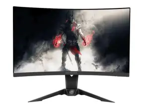 Monitor Asrock 27 Pulgadas Pg27q15r2a (pg27q15r2a) Gaming 165hz, 1ms, Freesync, Qhd, Curvo, 2 Hdmi, 1 Displayport, Va, Wifi, Altavoces 