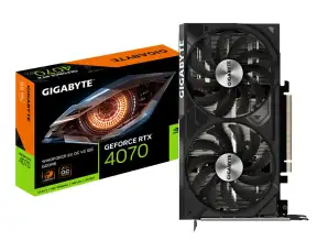 Tarjeta De Video Gigabyte Rtx 4070 Windforce 2x Oc V2 12g Gddr6x (gv-n4070wf2ocv2-12gd) Geforce Nvidia 192 Bits, 2 Ventiladores