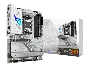 Placa Madre Asus X870-a Rog Strix Gaming Wifi 7 (90mb1if0-m0aay0) Blanco, Socket Am5, Ram Dddr5 Buss 8000oc Mhz