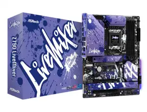 Placa Madre Asrock Z790 Livemixer (90-mxbk10-a0uayz) Socket Lga 1700, Ram Ddr5 Buss 7200oc Mhz, 14va, 13va, 12va Gen