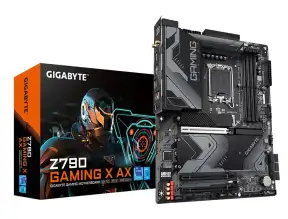 Placa Madre Gigabyte Z790 Gaming X Ax (z790 Gaming X Ax) Socket Lga 1700, Ram Ddr5 7600oc Mhz, 14va, 13va, 12va Gen