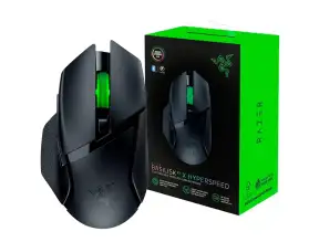 Mouse Inalambrico Razer Basilisk V3 X Hyperspeed Gaming (rz01-04870100-r3u1) 18.000 Botones, 7 Botones, Receptor Usb, Bt, Rgb, Negro