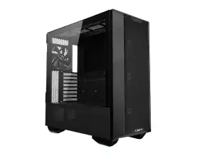 Case Li Lancool Iii S/fuente (g99lancool 3r-x ) Malla, 4 Fan De 140mm, Admite Hasta Radiador 420, Y 10 Fan,  Negro