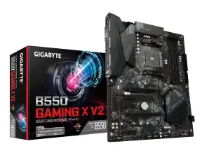 Placa Madre Gigabyte B550 Gaming X V2  (90 B550-gaming X V2) Socket Am4, Ram Ddr4 Buss 4933oc Mhz