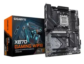 Placa Madre Gigabyte X870 Gaming Wifi 6 (gax870 Gaming Wifi6) Socket Am5, Ram Dddr5 Buss 8200oc Mt/s