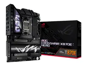 Placa Madre Asus X870e Rog Crosshair Hero (rog Crosshair X870e Hero) Socket Am5, Ram Dddr5 Buss 8200oc Mhz, Wifi 7