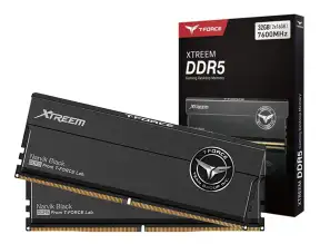 Memoria Ram Teamgroup Ddr5 32gb (2x16gb) Xtreem (ffxd532g7600hc36fdc01) 72000, Negro, Cl34