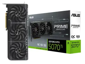 Tarjeta De Video Asus Rtx 5070 Ti Prime Oc 16gb Gddr7 (vd16asrtx507tip) Geforce Nvidia 256 Bits, 3 Ventiladores