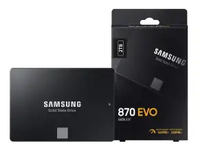 Unidad De Almacenamiento Ssd Sata 2.5 Samsung 2tb 870 Evo (mz-77e2t0e) Hasta 560mb/s