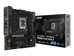 Placa Madre Asus B760m-plus Tuf Gaming Wifi Ii (tuf B760m-plus Wifi Ii) Socket Lga 1700, Ram Ddr5 Buss 7200oc Mhz, 13va, 12va Gen, Wifi 6e