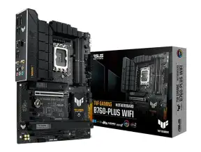 Placa Madre Asus B760-plus Tuf Gaming Wifi (90mb1er0-m0eay0) Socket Lga 1700, Ram Ddr5 Buss 7200oc Mhz, 13va, 12va Gen, Rgb, Wifi 6