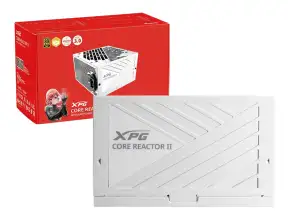 Fuente De Poder Xpg 850w Core Reactor Ii (corereactorii850g-whcus) Atx, 80 Plus Gold, Modular, Blanco