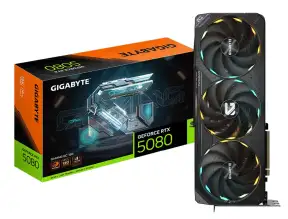 Tarjeta De Video Gigabyte Rtx 5080 Gaming Oc-16gb Gddr7 (gv-n5080gamingoc-16gd) Geforce Nvidia 256 Bits, 3 Ventiladores