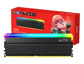 Memoria Ram Xpg Ddr4 32gb Gammix D45g (ax4u360032g18i-cbkd45g) 3600 Mhz, Rgb, Negro