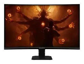 Monitor Gigabyte 27 Pulgadas Gs27qc (ga-gs27qc) Curvo 1500r Gaming, Qhd 2560 X 1440, Frecuencia 165hz, 1ms, 1 Hdmi, 1 Dp