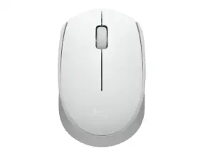 Mouse Inalambrico Logitech M170, Color Blanco Hasta 1000 Dpi, Con Receptor Usb, DiseÑo Ergonomico, 3 Botones (910-006864)