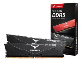 Memoria Ram Teamgroup Ddr5 32gb (2x16gb) T-force Vulcan (flbd564g6400hc34bdc01) 6400 Mhz, Negro